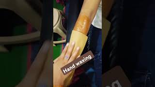 Full growth hand waxing [upl. by Aihsia]