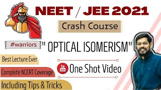 crash course neet।jeemain।2021। Optical Isomerism । tricks [upl. by Jamima]