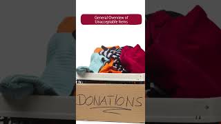 What Items Does Goodwill Not Accept Unacceptable Donations Explained shorts [upl. by Bolt]