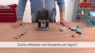 Come utilizzare una fresatrice per legno [upl. by Idas376]