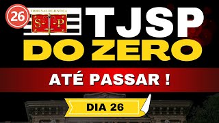 🎯Concurso Escrevente TJSP Dia 26  Cronograma de Estudos Concurso TJSP escreventetjsp [upl. by Shaer361]