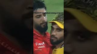 PSL Islamabad wining moments 2024video viralyoutubeshortsmillionviews [upl. by Stock]