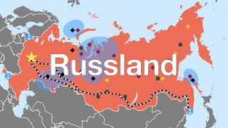 Russland  Wirtschaft und Infrastruktur [upl. by Yecnuahc]