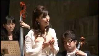 Caccini Ave Maria Seiko Lee soprano recital 2009 in Tokyo Bukan Kaikan [upl. by Esilenna]