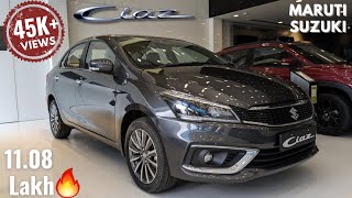 Maruti Suzuki Ciaz Alpha 2023 ❤️  ₹1108 Lakh 🔥 Top Model 👌 Detailed Review [upl. by Alraep]