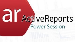 GrapeCity PowerTools  ActiveReports Power Session [upl. by Moncear267]