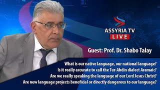 What is our native language our national language Guest Prof Dr Shabo Talay [upl. by Euqnimod]