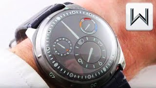 Ressence Type 5G Oil Filled Dive Watch Luxury Watch Review [upl. by Aloibaf]