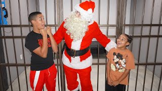 Kids GET SANTA OUT OF JAIL What Happens Is Shocking  FamousTubeFamily [upl. by Otsedom]