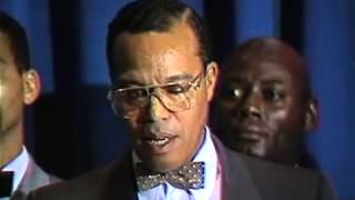 Minister Farrakhan The Announcement October 24 1989 [upl. by Annibo]