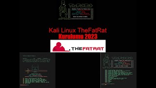 Kali Linux TheFatRat Kurulum ve Hata Çözümleri 2023 [upl. by Aizek]