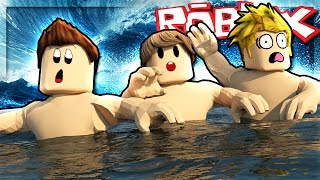 Roblox Adventures  I CANT SWIM Roblox Flood Escape [upl. by Ellienad]