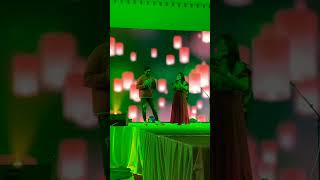 Sirukki Vaasam Song Live Performance by Srinisha Jayaseelan and Sam Vishal✨Voice of Srinisha shorts [upl. by Harrad]