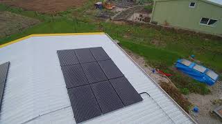 Inspectie zonnepanelen na de storm [upl. by Inoek]