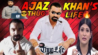 😎AJAZ KHAN THUG LIFE🔥AJAZ KHAN ON GODI MEDIA🤣BILLUTALKS [upl. by Assirram]