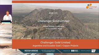 Challenger Gold ASXCEL  Noosa Mining Conference  14 November 2024 [upl. by Wehhtam]