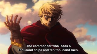 King Canute POWERFUL Speech  With My Powers I Shall Stop The Waves  Vinland Saga Season 2 Ep 22 [upl. by Drescher]