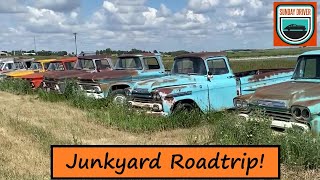 Windy Hills Auto Parts and Martells Auto Salvage Junkyard Roadtrip  Sunday Driver [upl. by Iarahs948]