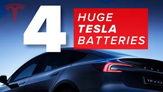 4 NEW Tesla Batteries Announced  A New Reason To Upgrade [upl. by Ahsuoj]