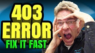 How To Fix 403 Error On My Website [upl. by Rehsu580]