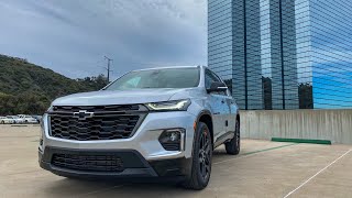 2022 Chevrolet Traverse Premier FIRST LOOK and Review [upl. by Enilarac]