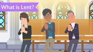 What is Lent Prayer Fasting and Almsgiving explained [upl. by Levona]