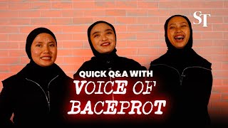 F12024 Allgirl Indonesian heavy metal band Voice of Baceprot  Quick QampA [upl. by Gigi]