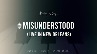 Lucky Daye  Misunderstood Live In New Orleans Piano Inst [upl. by Esiahc]