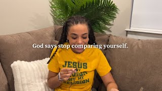 God says stop comparing yourself [upl. by Sefton]