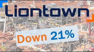 Liontown Resources Down 21  Lithium Prices Keep on DROPPING [upl. by Yenettirb321]