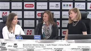 Altibox Norway Chess 2019  Interview with Benedicte Westre Skog Norway Chess Project Manager [upl. by Mulcahy]