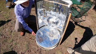 Greg Lynch Big on Solar Cooking in the Big Sky Country [upl. by Simonette]