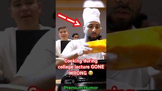 Bro was cooking DURING A COLLEGE LECTURE 😭 [upl. by Jewett]