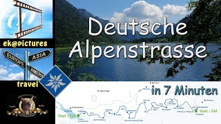 Deutsche Alpenstraße in 7 Minuten [upl. by Adli]