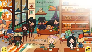 celebrating Halloween🍂🧡 toca boca roleplay with voice 🔊 [upl. by Liam]