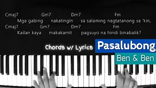 Pasalubong  BenampBen  Moira dela Torre Piano Cover Chords w Lyrics [upl. by Branscum764]