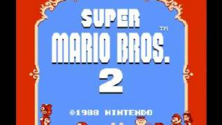 Super Mario Bros 2 NES Music  Overworld Theme [upl. by Aitital]