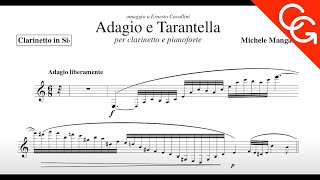 MANGANI Tarantella Corrado Giuffredi clarinet [upl. by Acinom]