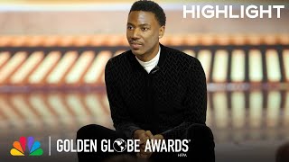 Jerrod Carmichael Is Totally Honest About Hosting The 2023 Golden Globe Awards  NBC [upl. by Ille305]