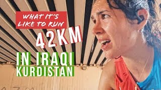 I RAN MY 1ST MARATHON IN IRAQI KURDISTAN [upl. by Bahner]