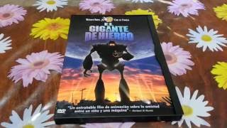 El Gigante De Hierro The Iron Giant DVD Unboxing [upl. by Nicram525]