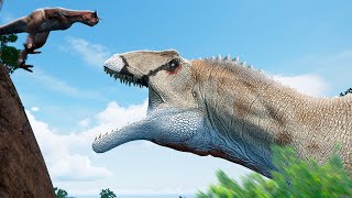 Dinossauro  Acrocantossauro da Montanha Nova Skin O Carnotauro se Jogou  The Isle 🦕 [upl. by Ji]