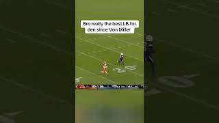 Nik Bonitto got people taking notes 📝 fyp nfl pick6 [upl. by Harsho155]