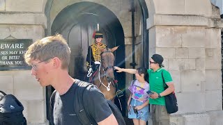 Queens Guard Pulls The Horse Away [upl. by Jaclin990]