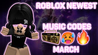 Roblox Music CodesIDs March 2024 WORKING ROBLOX ID [upl. by Endor349]