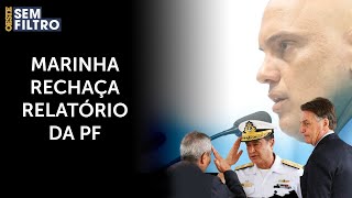 Marinha rebate PF sobre supostos tanques prontos para o golpe [upl. by Ehttam732]