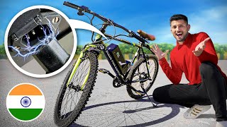 I Tried Cheapest Electric Cycle  Made in India [upl. by Anthia981]