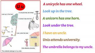 A to Z Sentences The letter U EYE Online [upl. by Januisz]