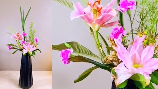 Lilies Floral Design Tutorial StepbyStep Guide to Elegant Arrangements [upl. by Louella]