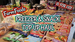 GROCERY HAUL  The BEST offers in FARMFOODS [upl. by Galloway903]